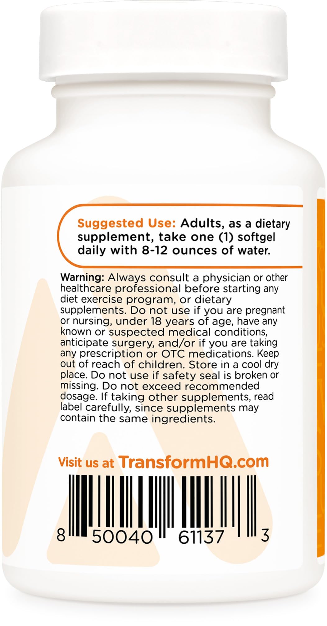 TransformHQ Vitamin K2 MK7 + Vitamin D3 5000 IU - 120 Softgels - image 3