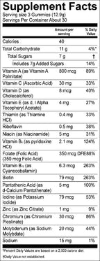 Northern Lights Kid’s Organic Gummy Multi-Vitamins