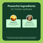 WellWithAll Vitamin D3 5000 IU with Vitamin K2 - 60 Vegetarian Capsules - image 2