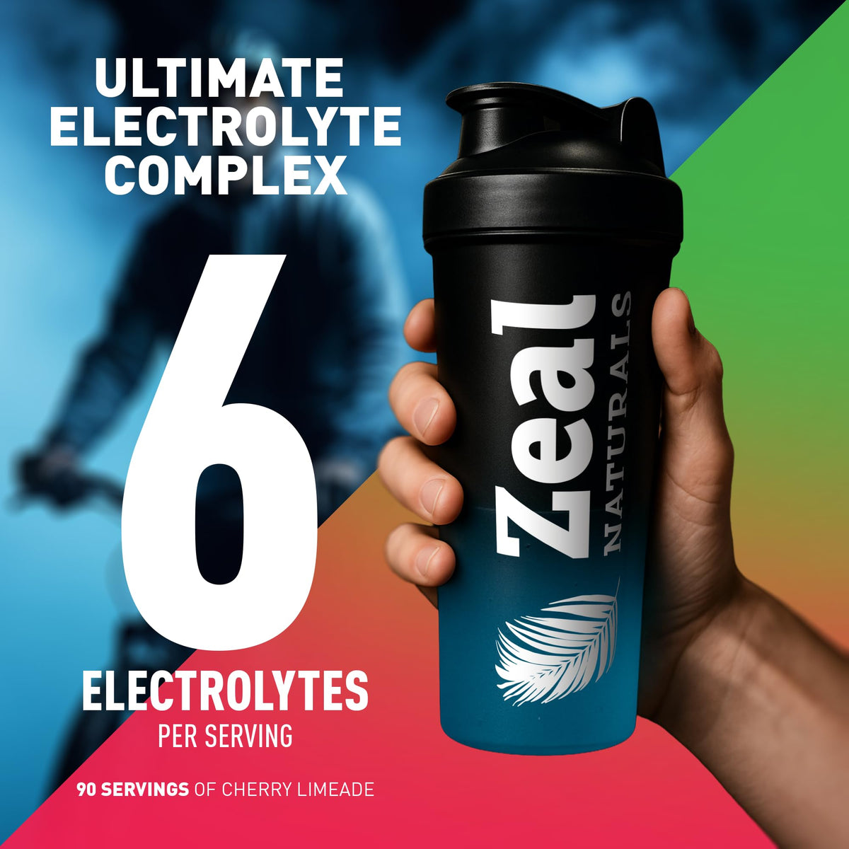 Zeal Naturals Electrolyte Powder - 90 Servings