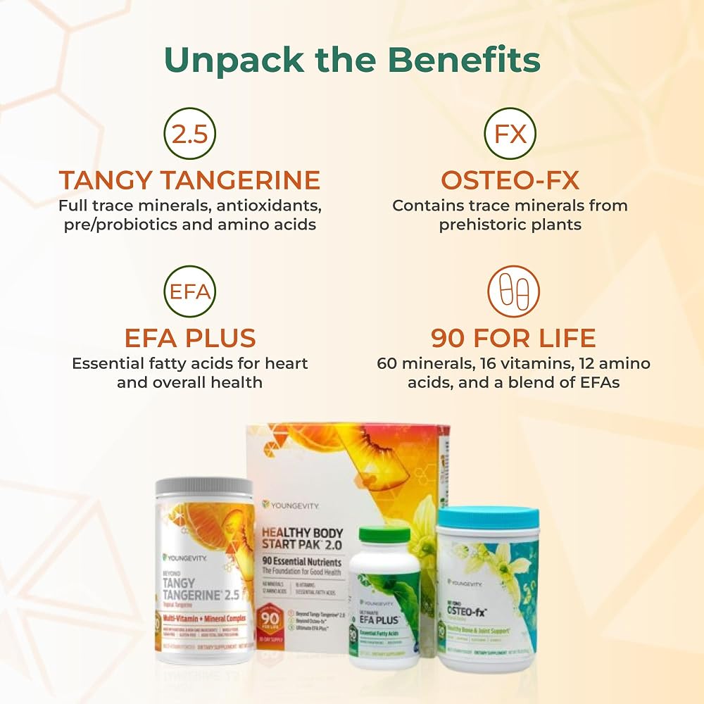 Youngevity Healthy Body Start Pak 2.5 Multivitamin Powder - image 7