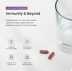 NutraChamps Elderberry Capsules 1000mg with Vitamin D3 - 120 Capsules - image 4