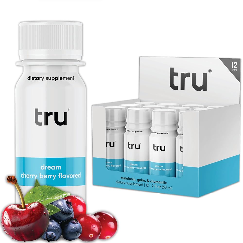 Tru Dream Shot Extra Strength Sleep Supplement - 12 Pack