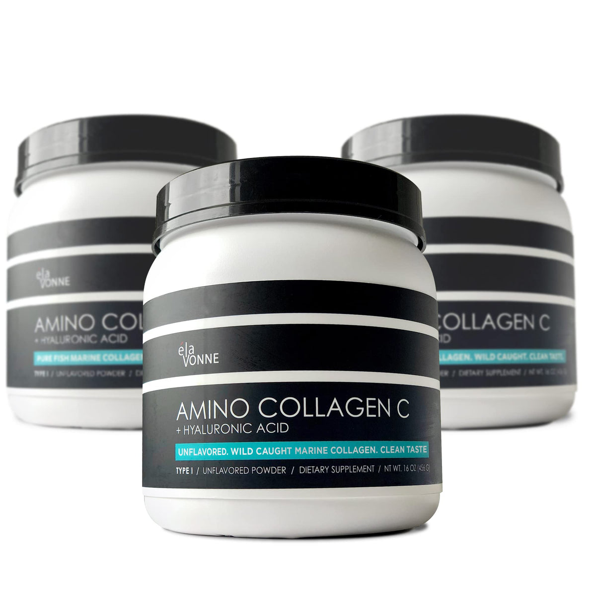 E´LAVONNE Amino Collagen C Marine Collagen Powder - 180 Scoops