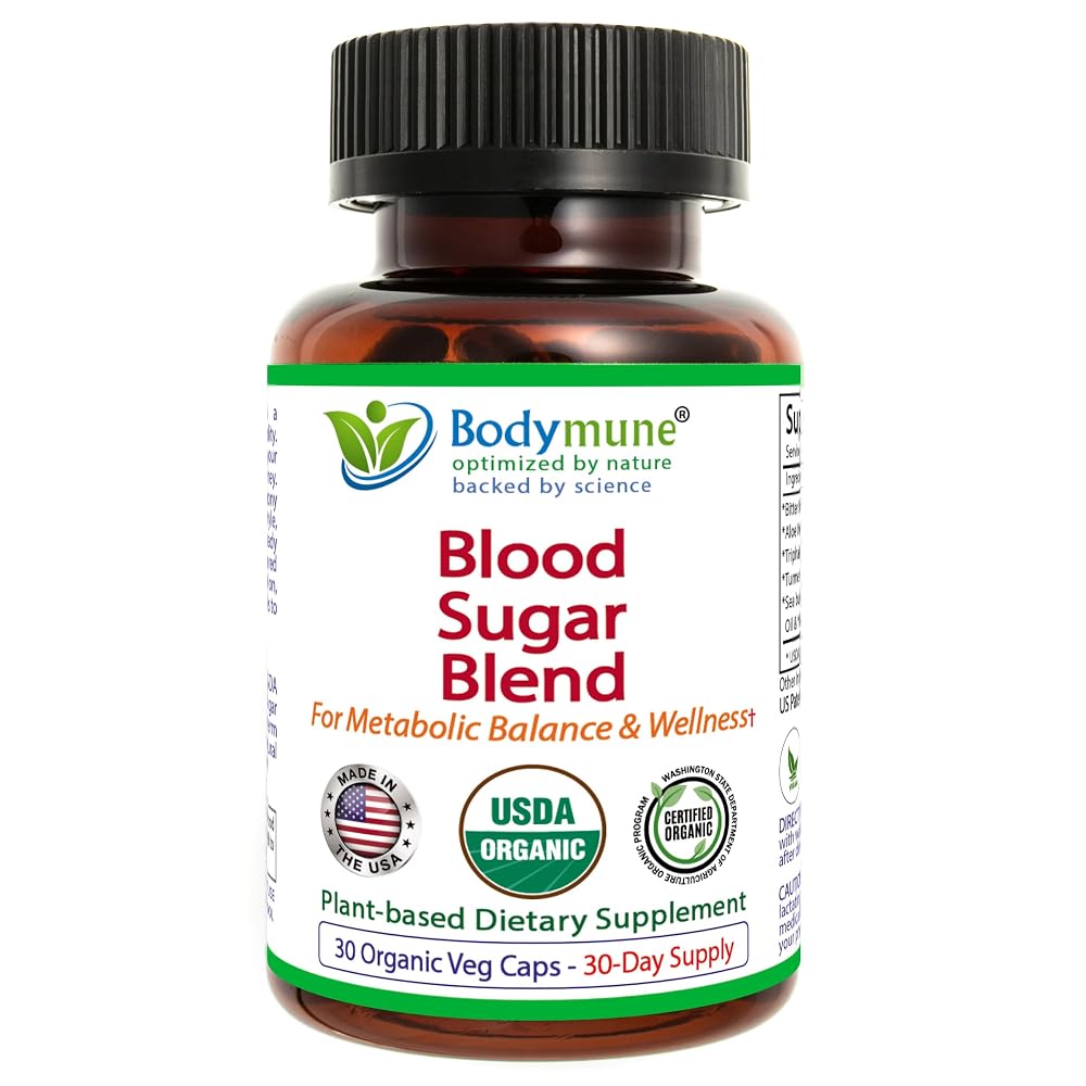 Bodymune Blood Sugar Blend - 30 Capsules