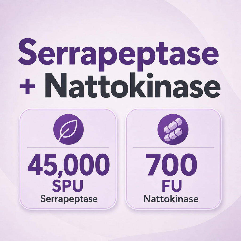 Balance ONE Biofilm Disruptor Serrapeptase Nattokinase - 60 Capsules - image 3