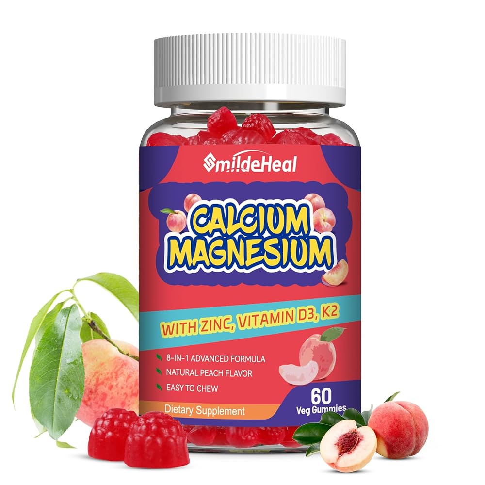 SmildeHeal Calcium Magnesium Gummies 600MG
