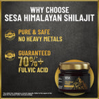 sesa Himalayan Shilajit Resin 100% Ayurvedic - 50 Servings - image 6