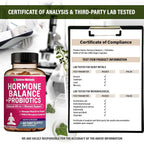 Rainbow Nutrients Hormone Balance + Probiotics for Women - 120 Capsules - image 6