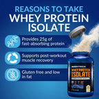 BodyTech Whey Protein Isolate Powder - 25 Grams of Protein per