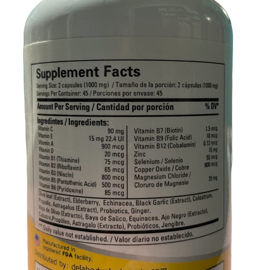Generic DELA Immunepro Natural Immune Support - 90 Capsules - image 4