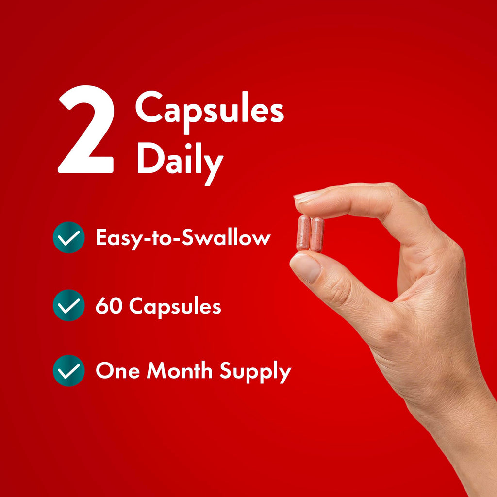 Purely Holistic Red Yeast Rice with CoQ10 Heart Health Support - 120 Capsules - image 7