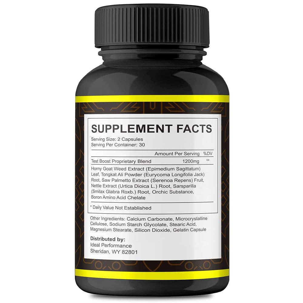 IDEAL PERFORMANCE Nordic Power Pills Maximum Strength - 120 Capsules - image 2