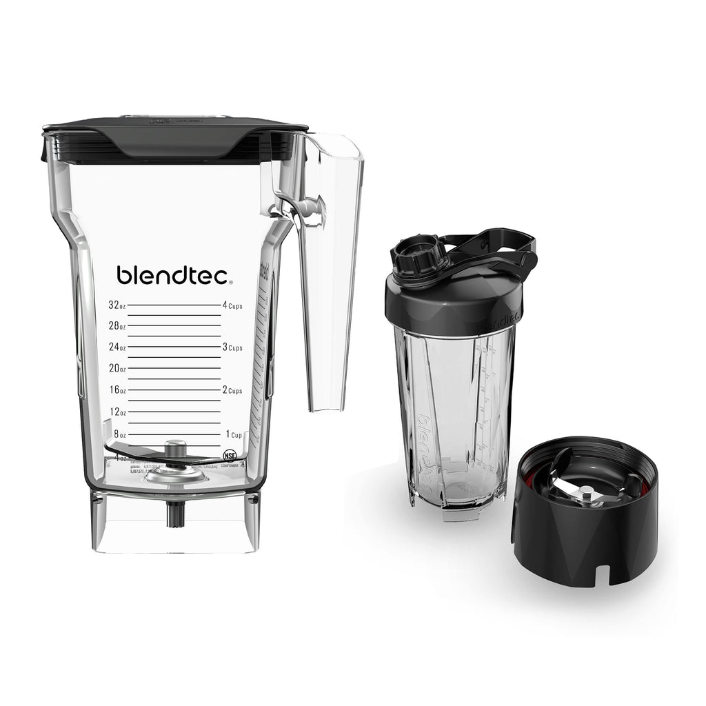 Blendtec 75oz FourSide Jar & 30oz GO Travel Bottle Bundle