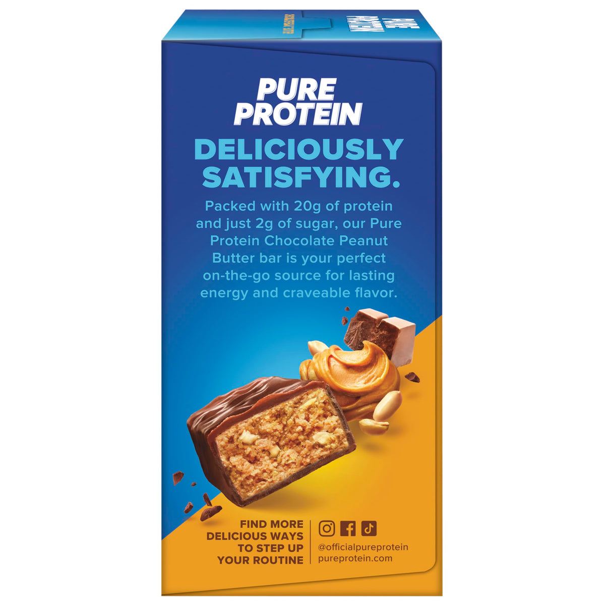 Pure Protein High Protein Bar Chocolate Peanut Butter - 6 Pack - image 4