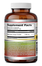 Amazing Nutrition Apple Cider Vinegar 1500 mg - 360 Capsules - image 6