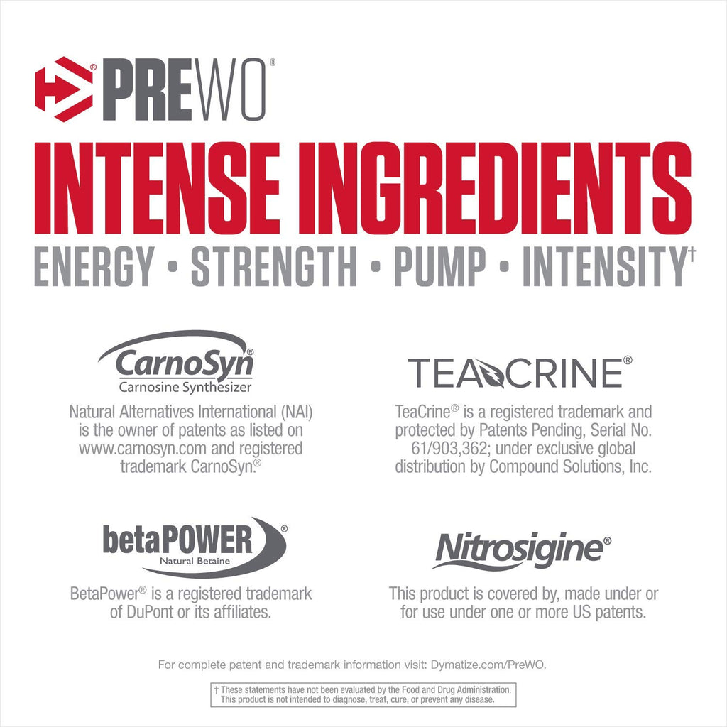 Dymatize PreW.O. Pre-Workout Powder Cherry Watermelon - 400g - image 5