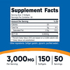 Nutricost MCT Oil Softgels 1000mg Per Each
