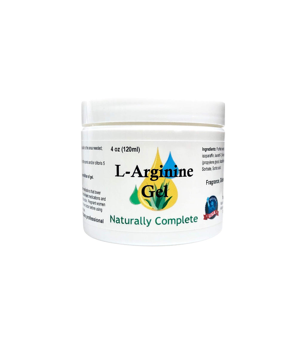 Naturally Complete L-Arginine Cream for Performance - 4 oz