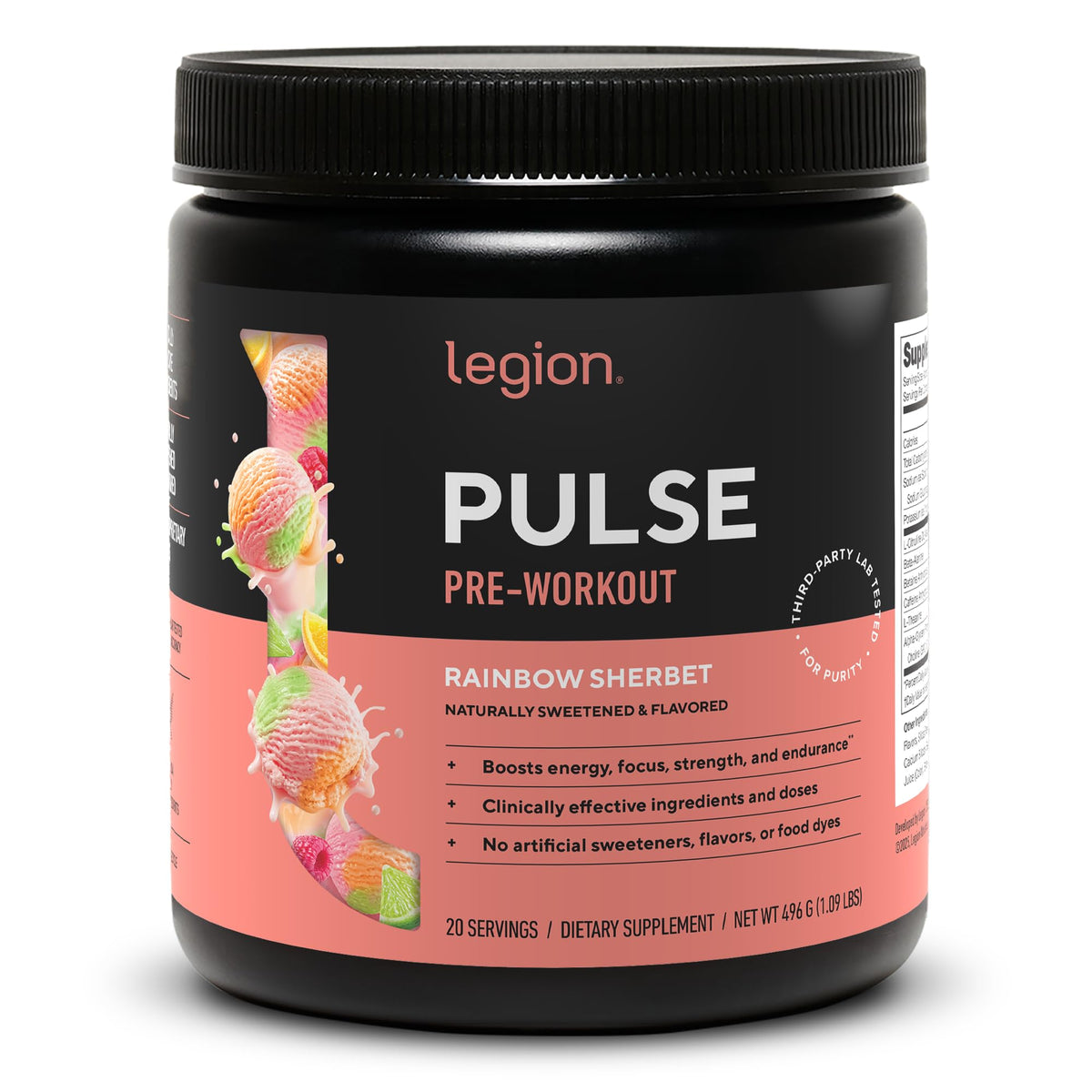 Legion av2024-LEGION-all Natural Nitric Oxide preworkout Drink