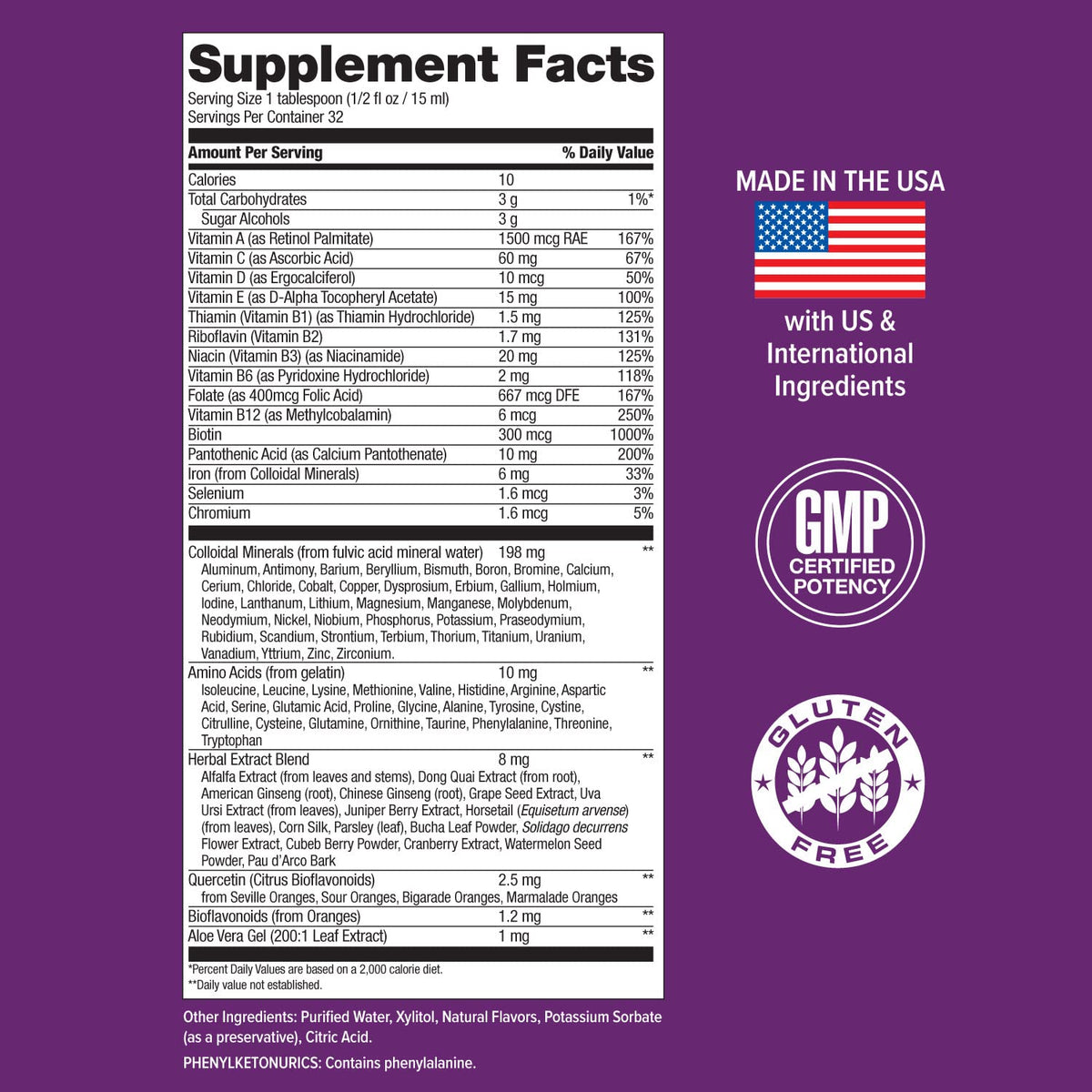 Hi-Health Liquid Multivitamin Citrus Oasis - 16 fl oz - image 3