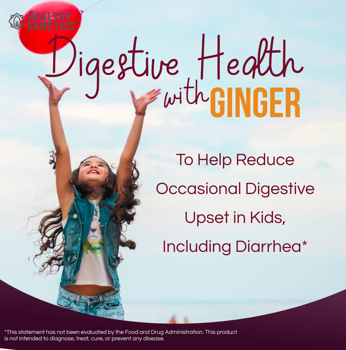 Healthy Genetics Liquid Probiotics for Kids & Toddlers - 2 Fl Oz - image 2