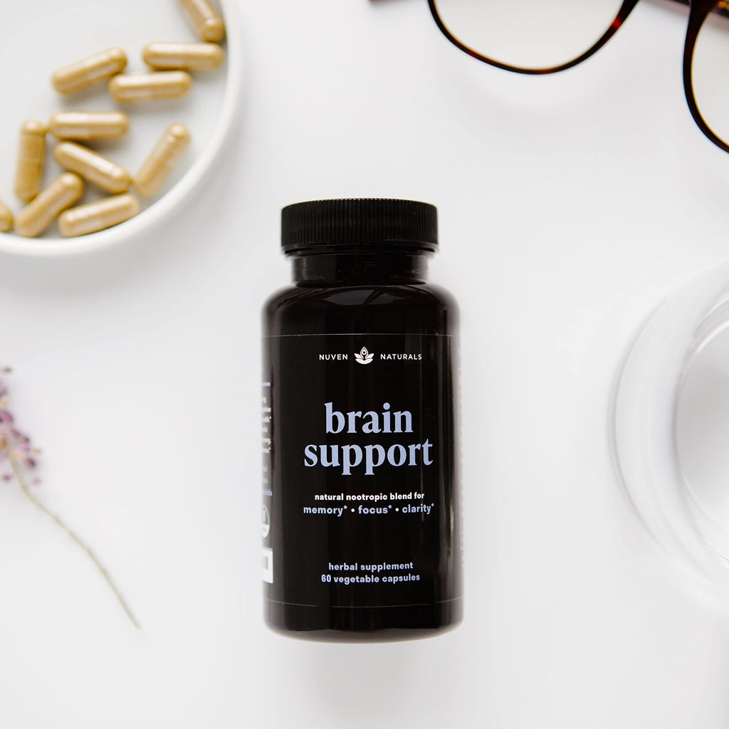 Nuven Naturals Brain Support Supplement with Lion's Mane - 60 Capsules - image 4