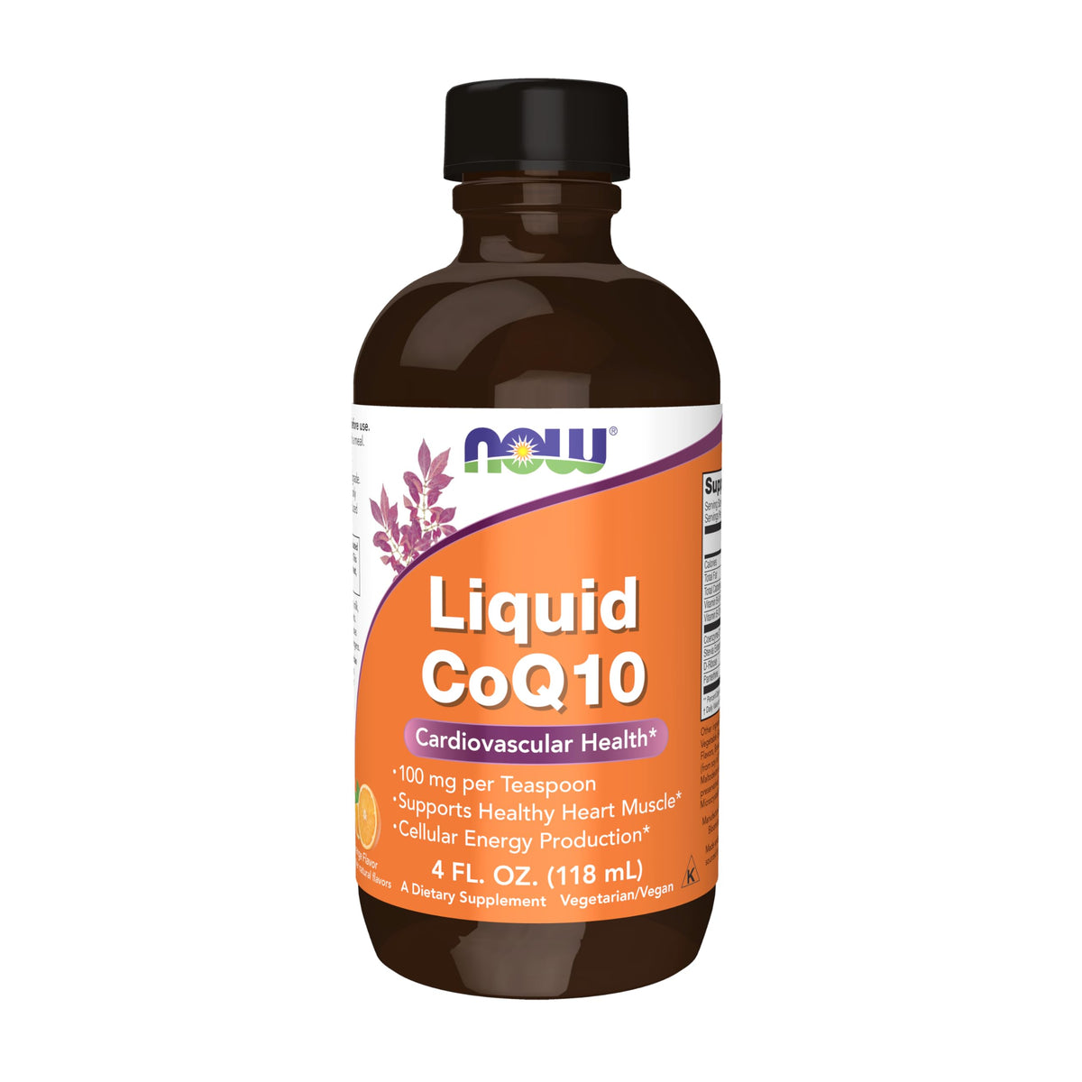 NOW CoQ10 Liquid 100 mg - 4 fl. oz