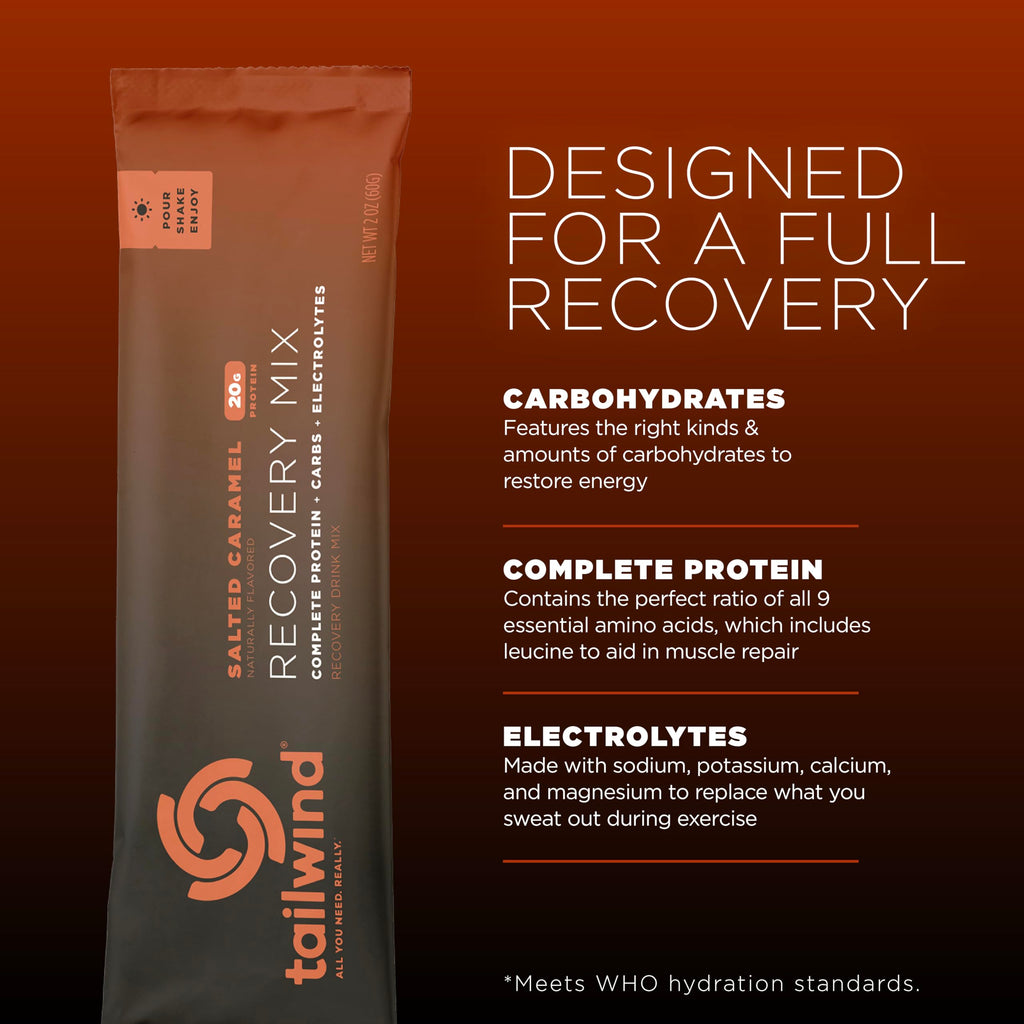 Tailwind Nutrition Recovery Mix Salted Caramel - 12 Sachets - image 3