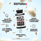Sculpt Nation Multivitamin for Women and Men - 60 Capsules - image 2