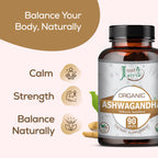 Just Jaivik Organic Ashwagandha Tablets 750 mg - 90 Tablets - image 5
