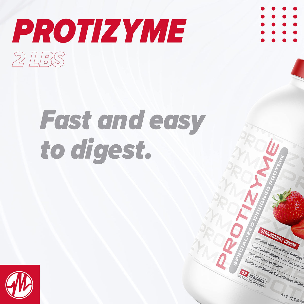 Metabolic Nutrition Protizyme 100% Whey Protein Powder - 2 Pound - image 6