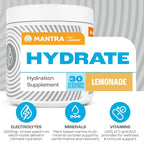 Zahler Mantra Electrolyte Replacement Powder Lemonade - 30 Servings - image 3