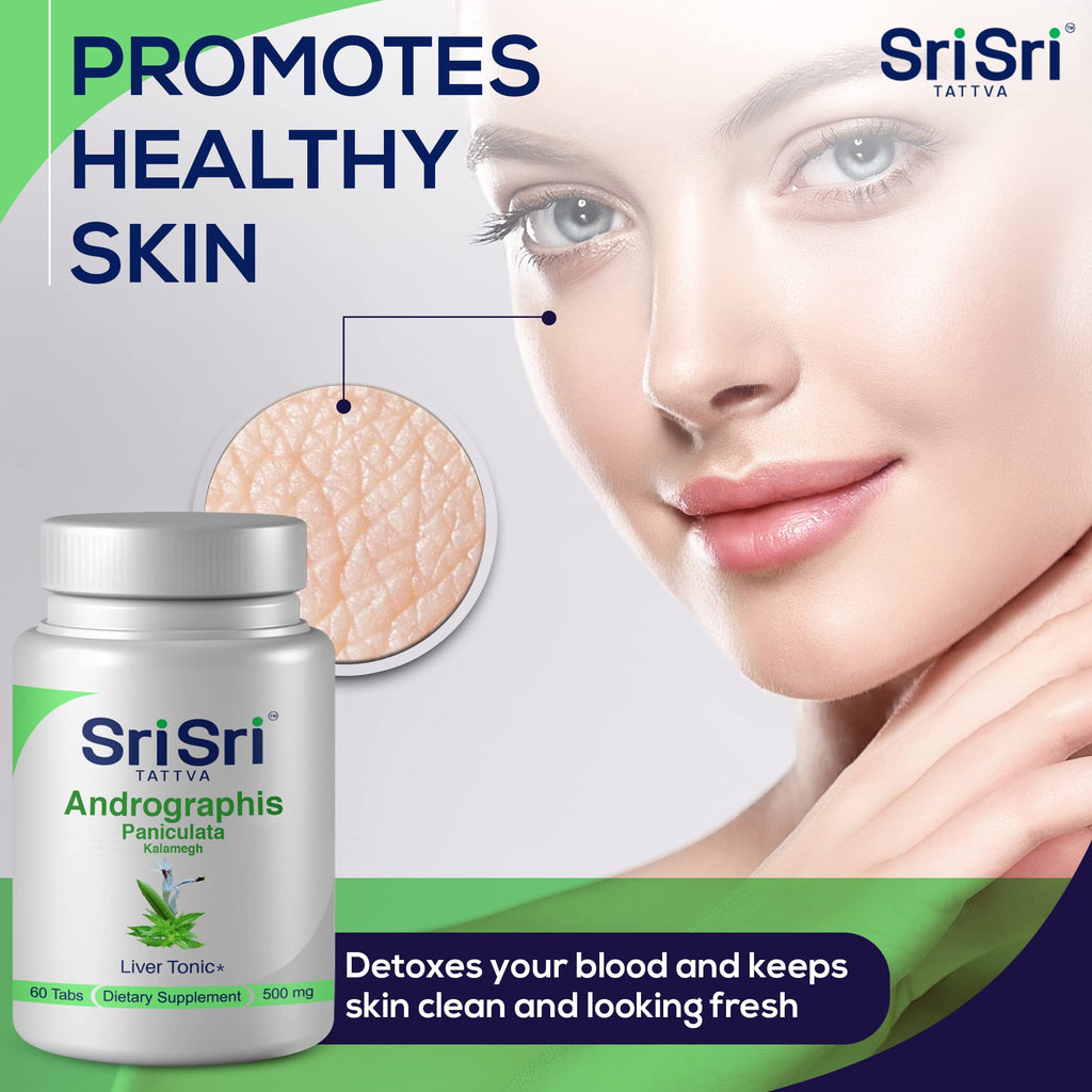 Sri Sri Products Andrographis Paniculata 500 mg - 60 Tablets - image 5