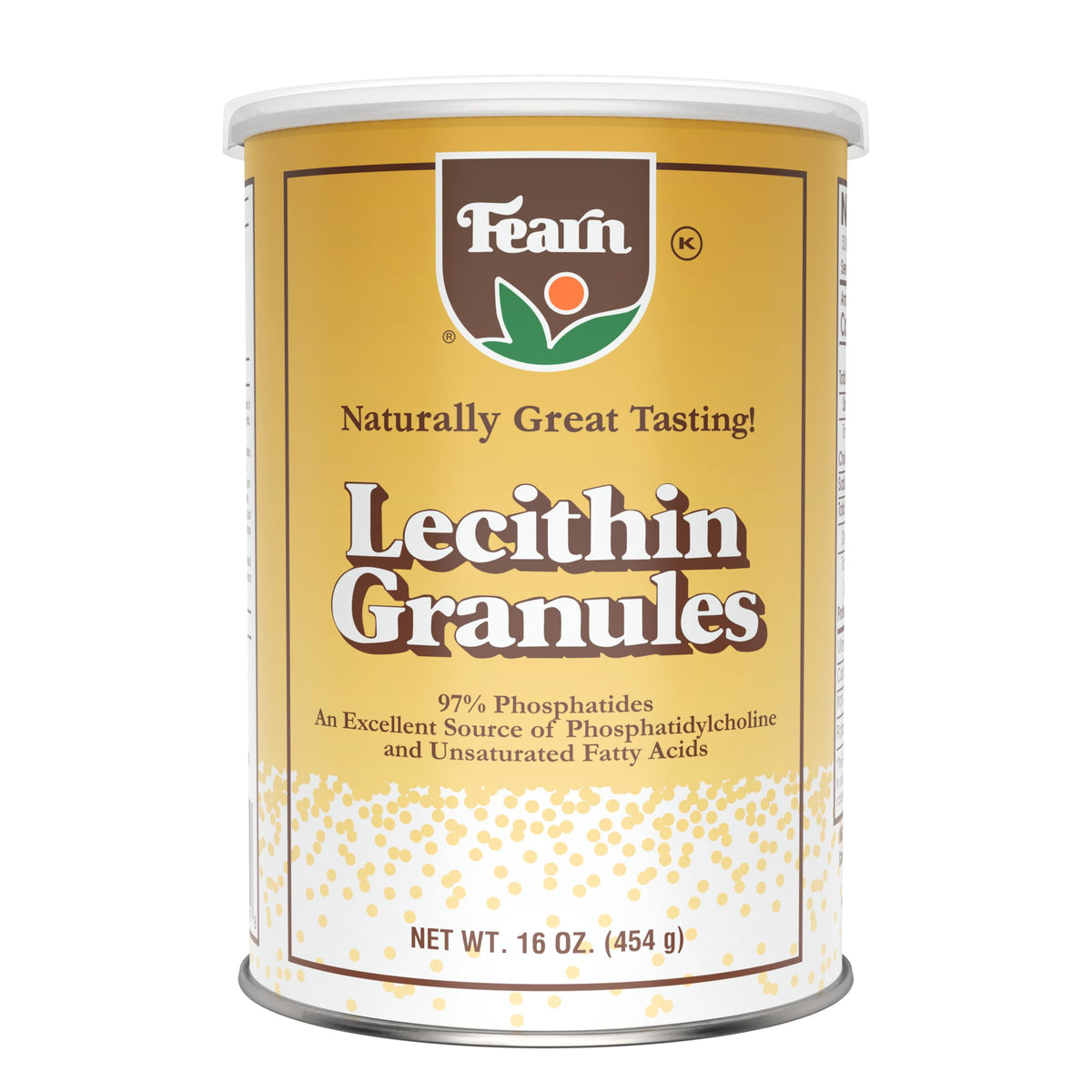 Fearn Soy Lecithin Granules Fat Emulsifier - 16 Oz