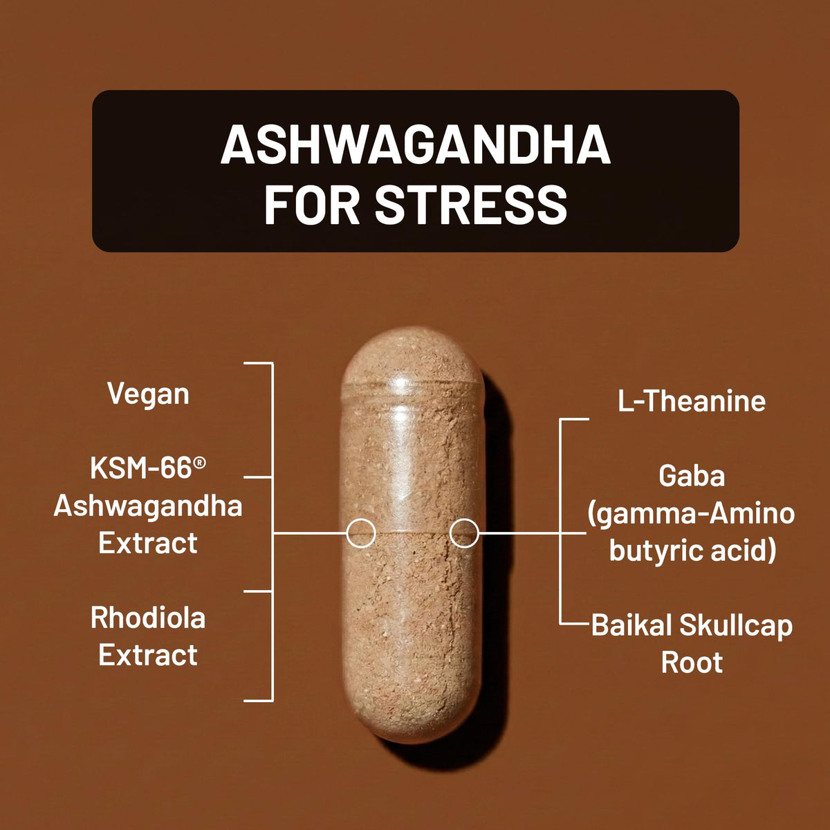 NatureWise Ashwagandha for Stress with KSM-66 - 60 Capsules - image 3