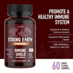 YUM-V'S Elderberry Gummies with Vitamin C & Zinc - 60 Gummies - image 4