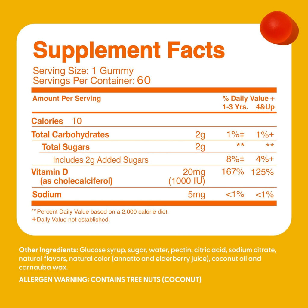 The Feel Great Vitamin Company Feel Great Kids Vitamin D3 1000 IU