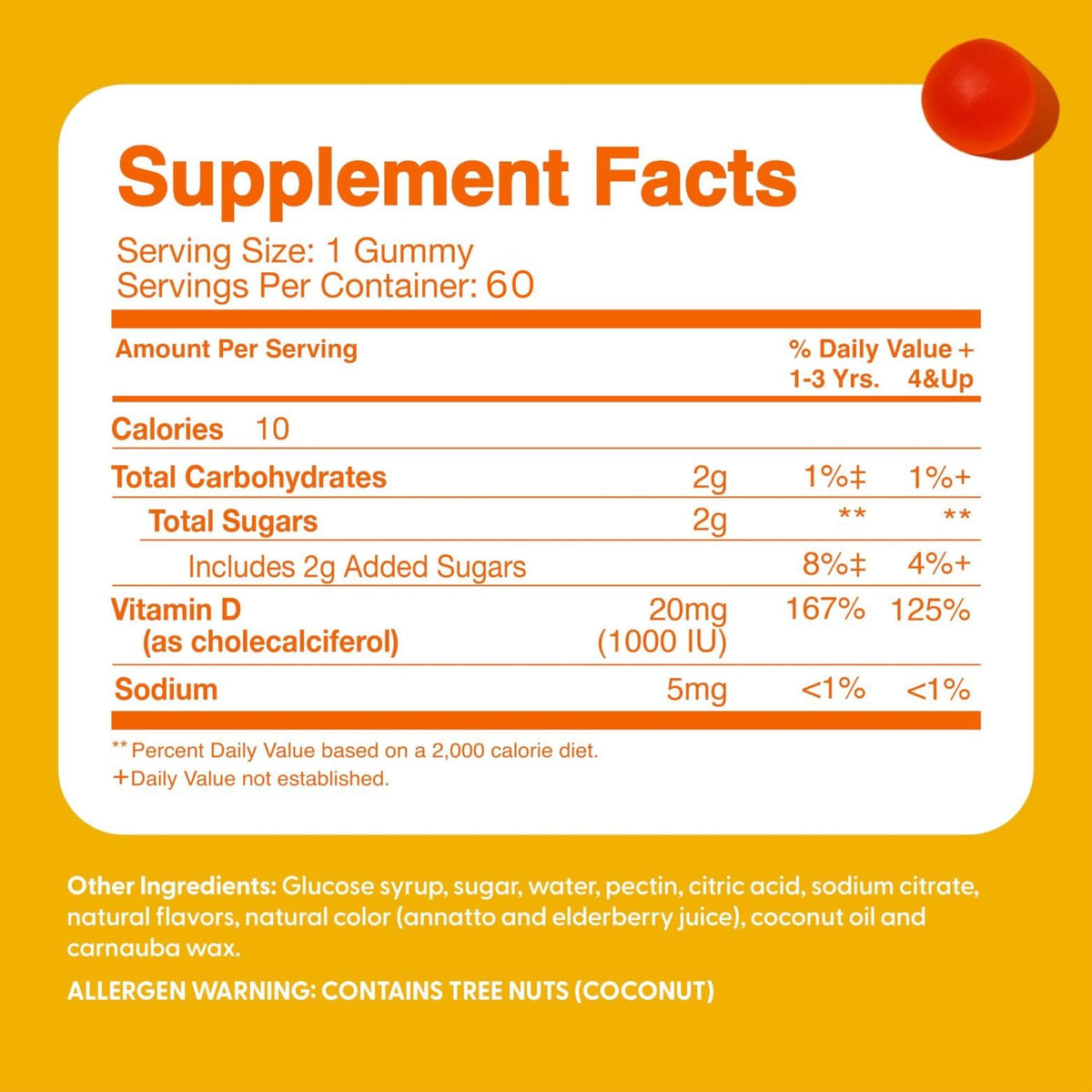 The Feel Great Vitamin Company Feel Great Kids Vitamin D3 1000 IU