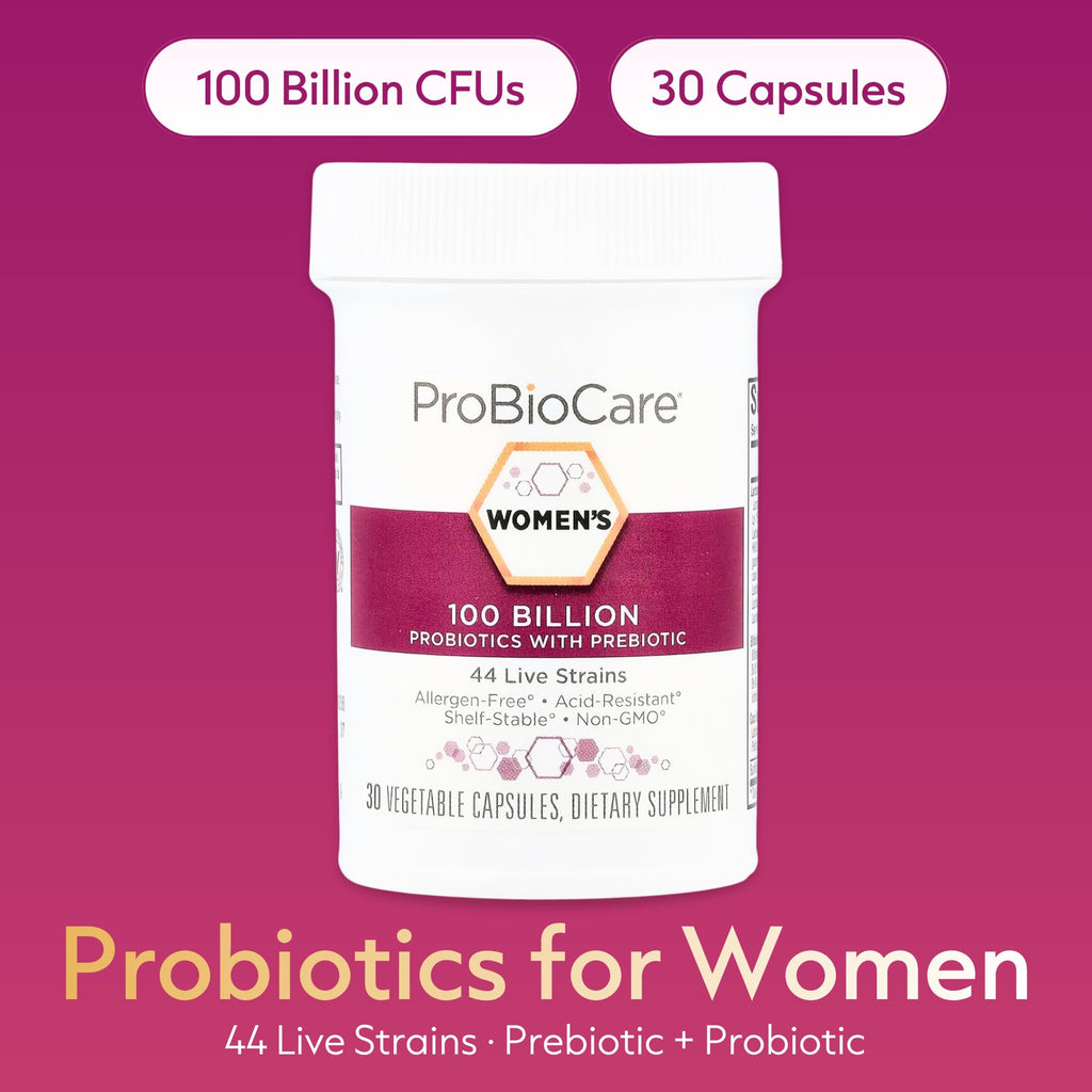 ProBioCare Probiotic for Women - 50 Billion CFUs - Supports Digestive