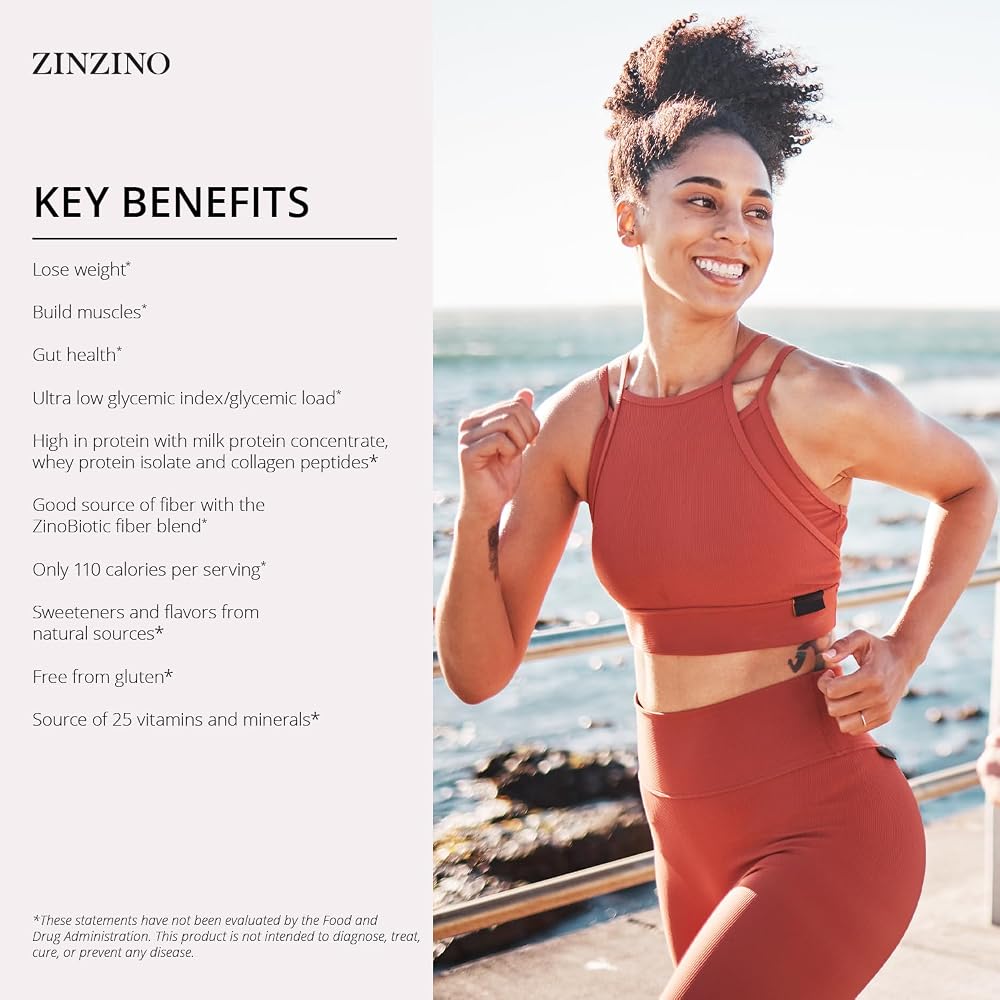 Zinzino LeanShake Strawberry Whey Protein - 16 Servings - image 4