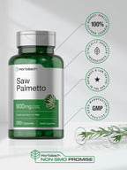 Horbäach Saw Palmetto Extract - 200 Capsules - image 6