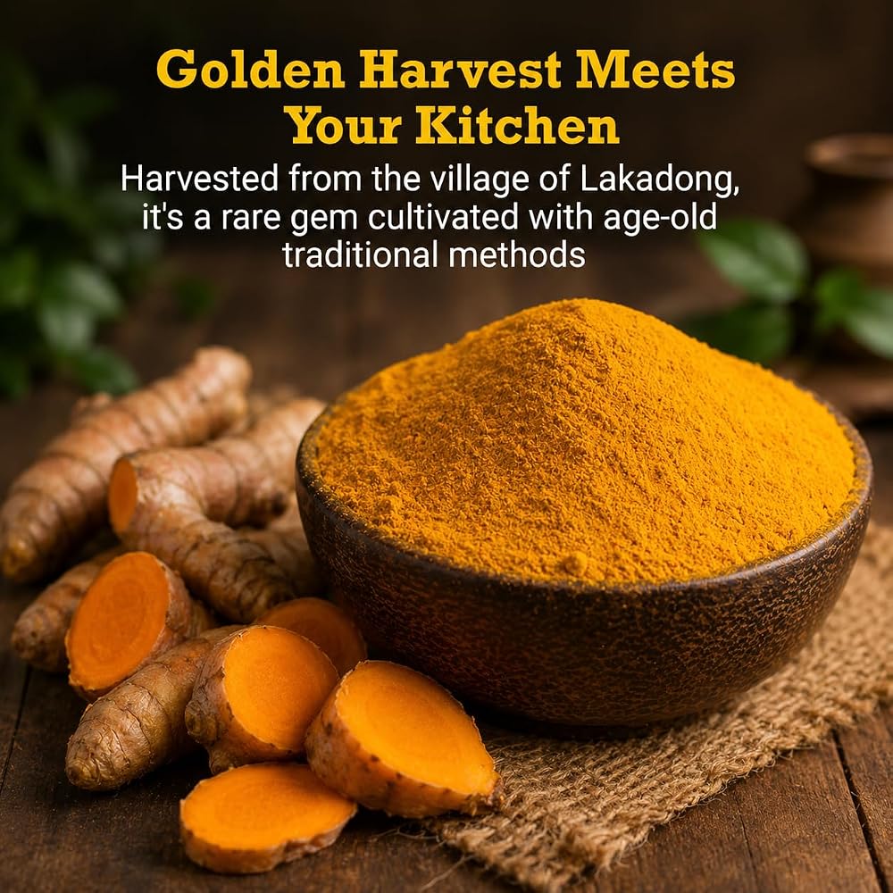 FARMVEDIC Organic Lakadong Turmeric Powder - 250g - image 3