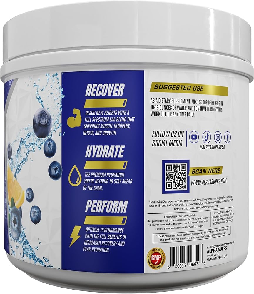 Alpha Supps Hydro 9 Aminos