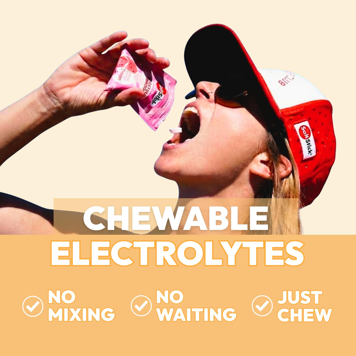 SaltStick Electrolyte FastChews for Hydration