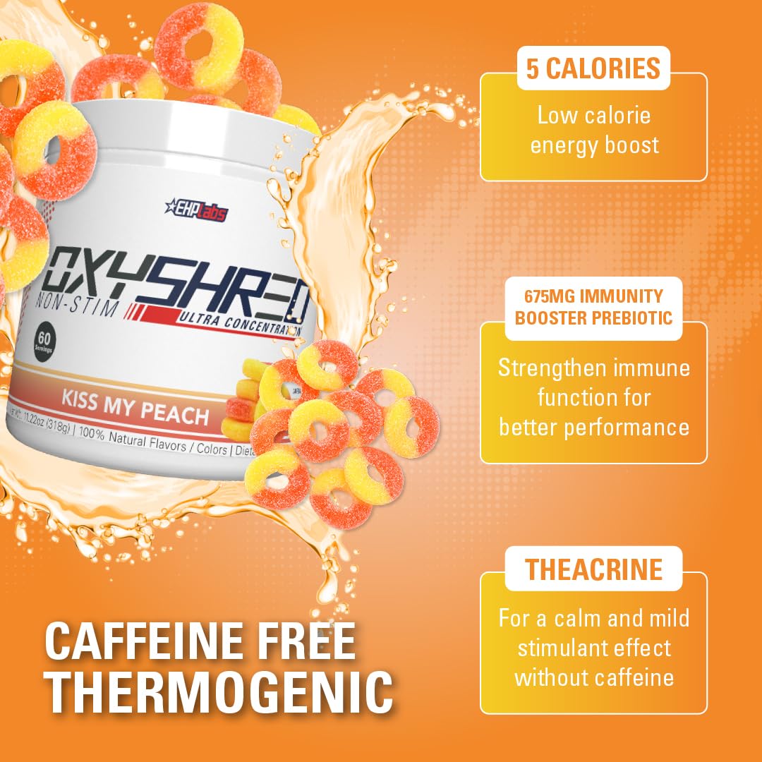 EHP Labs OxyShred Non Stimulant Pre Workout Powder - 60 Servings - image 4