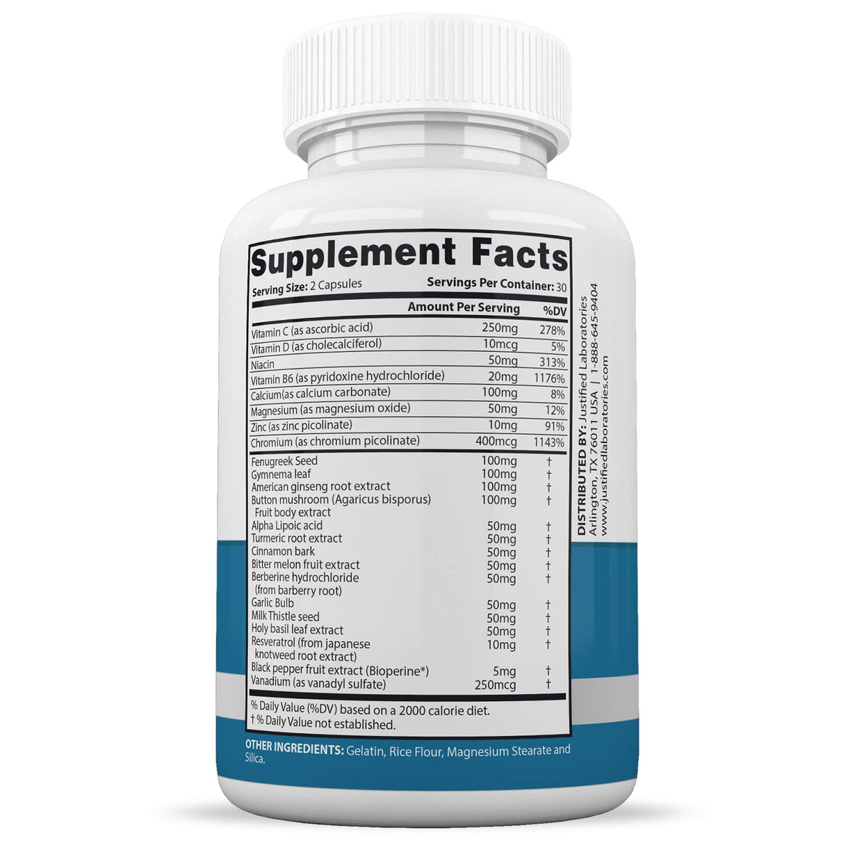 Justified Laboratories NUTRITIONAL_SUPPLEMENT