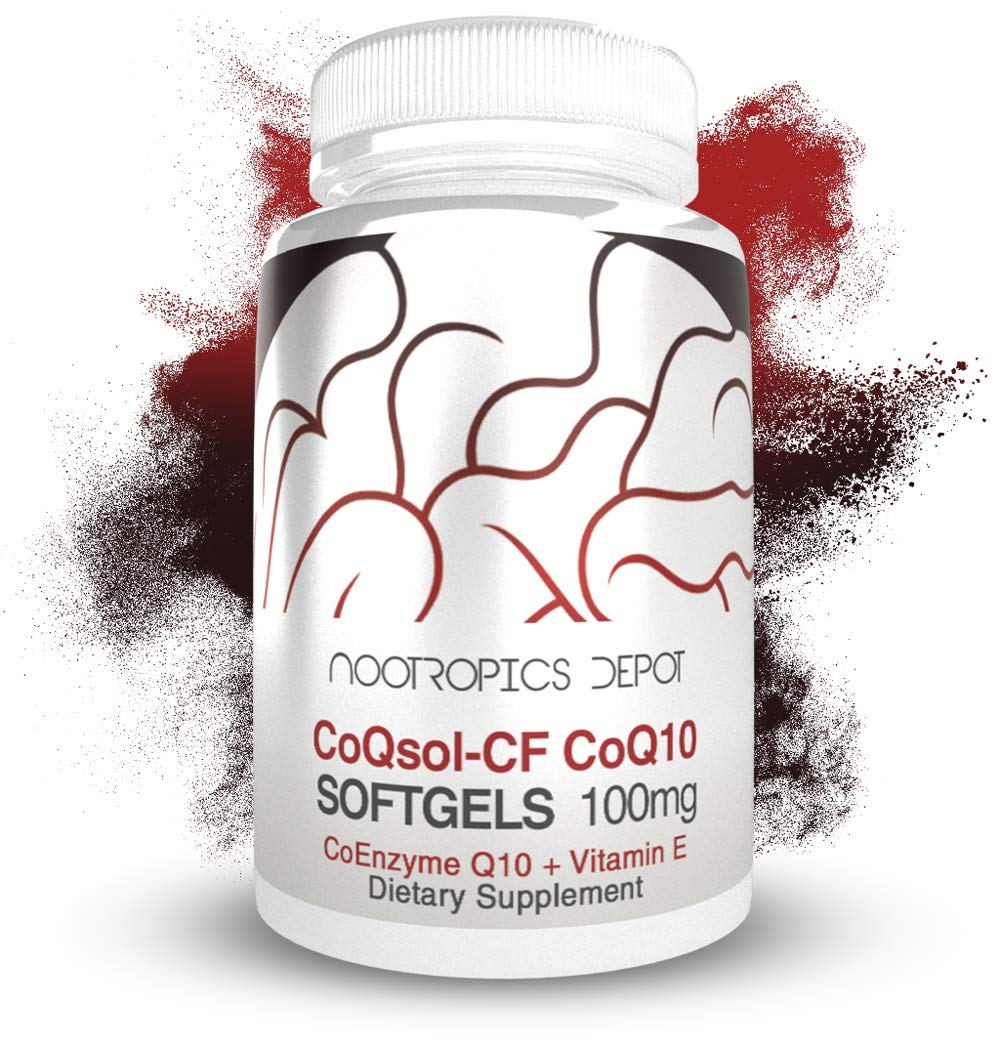 Nootropics Depot CoQ10 100mg Softgels for Cardiovascular Health - 120 Softgels - image 2