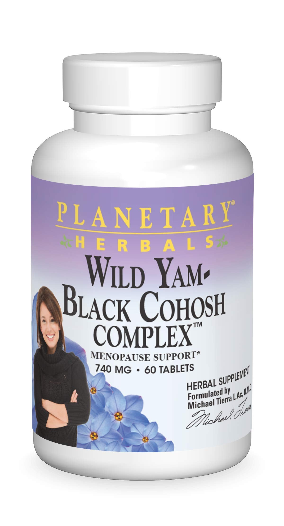 Planetary Herbals Wild Yam-Black Cohosh Complex - 60 Tablets