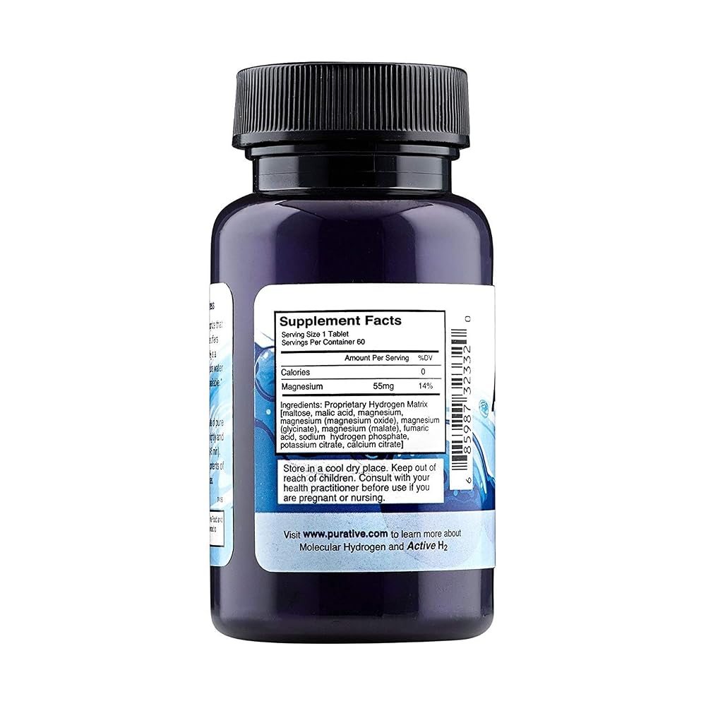 Purative Active H2 Ultra+ Molecular Hydrogen Water Tablets - 120 Tablets - image 2